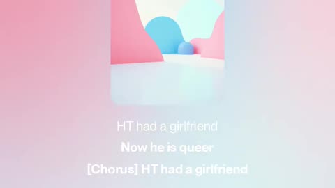 HT had a girlfriend