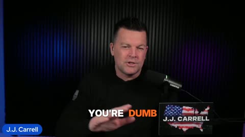 J.J. Carrell · Calling Atheism 'Stupidity'