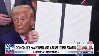Justice Dept sues EVERY federal judge in blue state