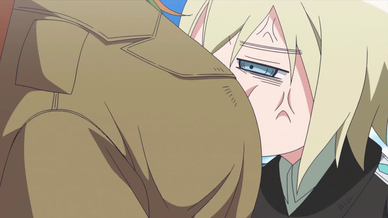 Strike Witches: 501st Joint Fighter Wing Take Off! - Erica's chest complex