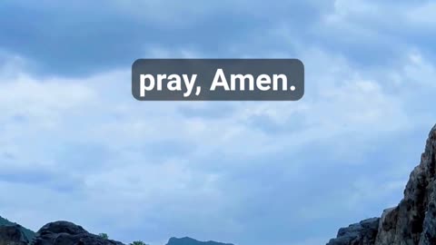 A Prayer We Urgently Need Right Now! Peace for the Middle East. #prayer