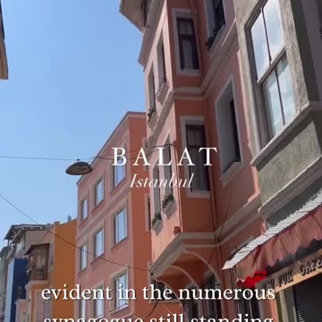 Balat: Istanbul's Jewish Heritage