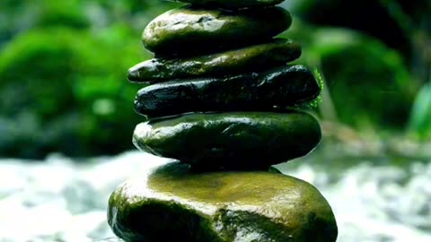 Stones in Stillness 🪨💧 | Sounds of Nature