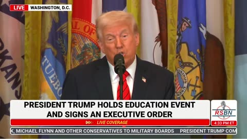 Donald Trump Signs EO To Return The Department Of Education To The States...