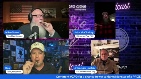 Toro Cigar Lounge Podcast LIVE with Fathm & Fury Cigars