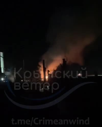 🔥 New video from Simferopol oil depot!