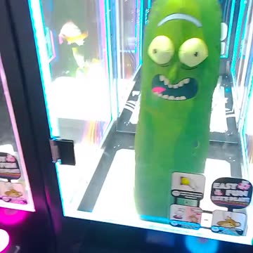 Pickle Rick at Arnold's park