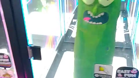 Pickle Rick at Arnold's park