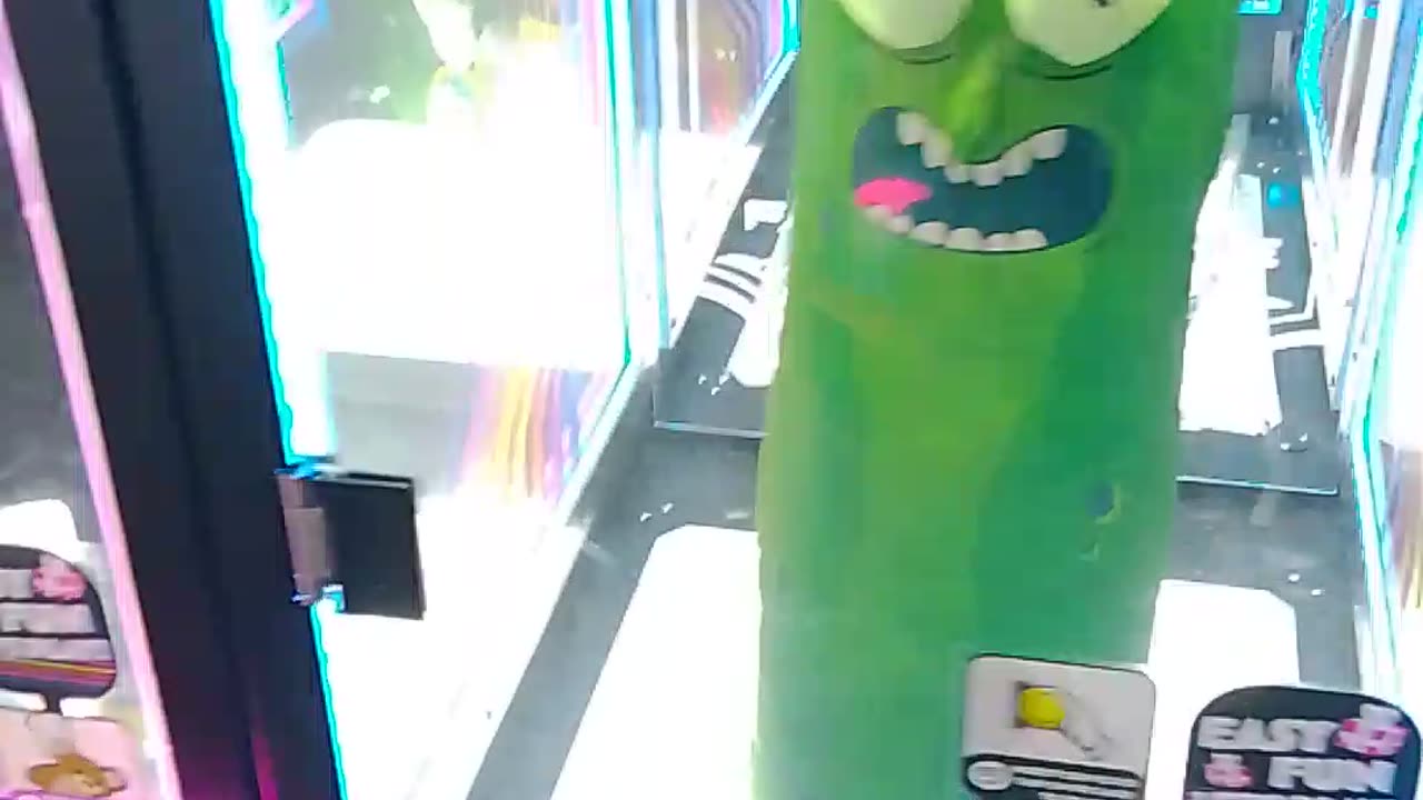 Pickle Rick at Arnold's park