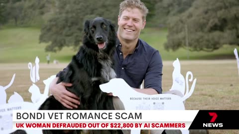 Scammers impersonating Bondi Vet, Chris Brown defraud woman of life savings - 7NEWS Australia