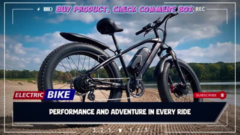 Lankeleisi MG740 PLUS Electric Bike 1000W Motor 48V 20Ah Battery 26" Fat Electric Bike