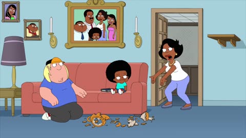 Family Guy- Chris Spanked by Mrs. Brown