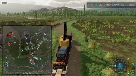 Logging in the YUKON VALLEY | LOGISTICS LOGGING | FS22