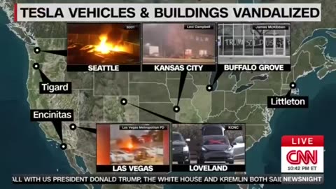 Scott Jennings · The violent attacks on Tesla dealers IS domestic terrorism.