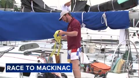 Chicago Yacht Club's Race to Mackinac Island sets sail as stormy skies loom