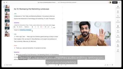 All-in-One Podcast Workflow with Descript – Record, Edit, Publish in Minutes