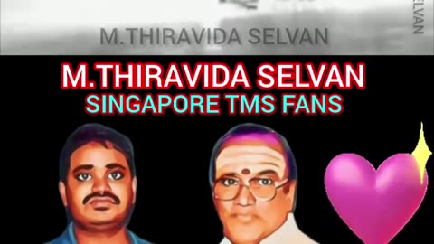 muzhu nilavu 1980 TMS LEGEND M.THIRAVIDA SELVAN SINGAPORE TMS FANS