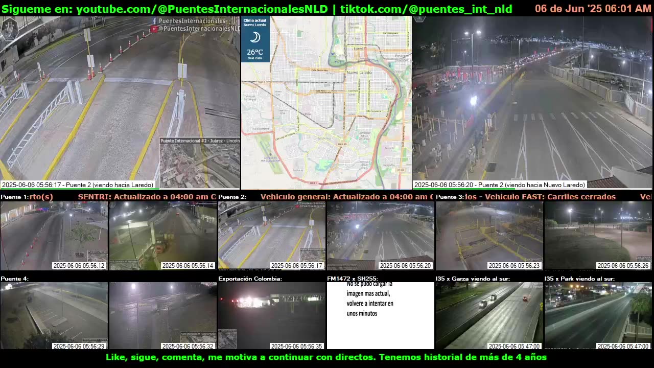Puentes Internacionales NLD (Youtube / TikTok)