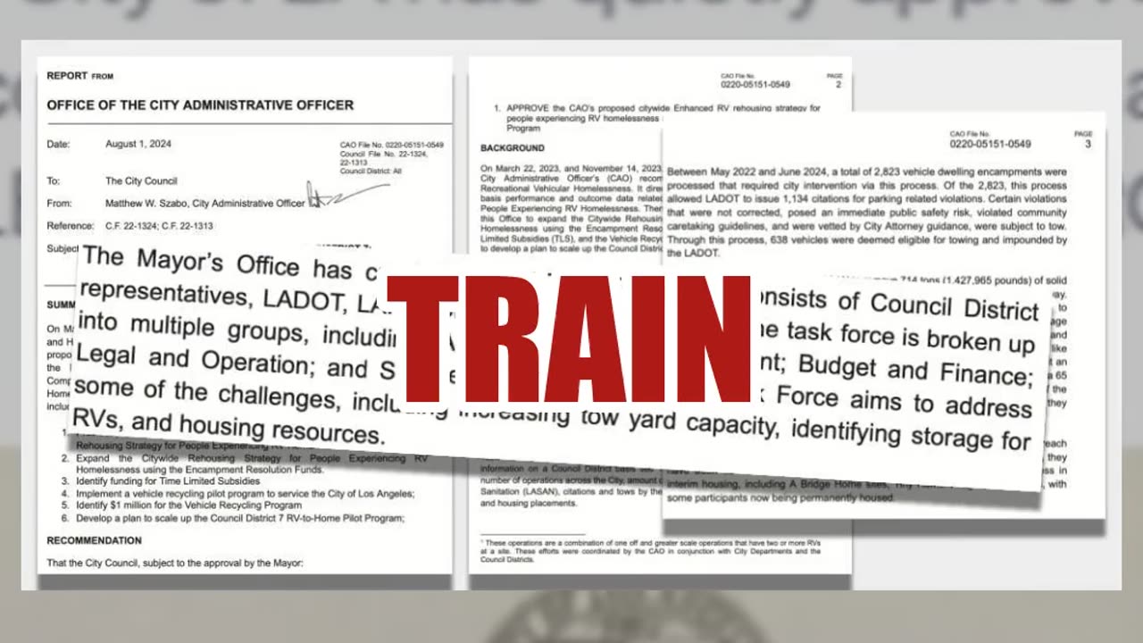 Fact Check: Los Angeles Is NOT Building Homeless RV Camp Near A High School In Encino -- RV Storage