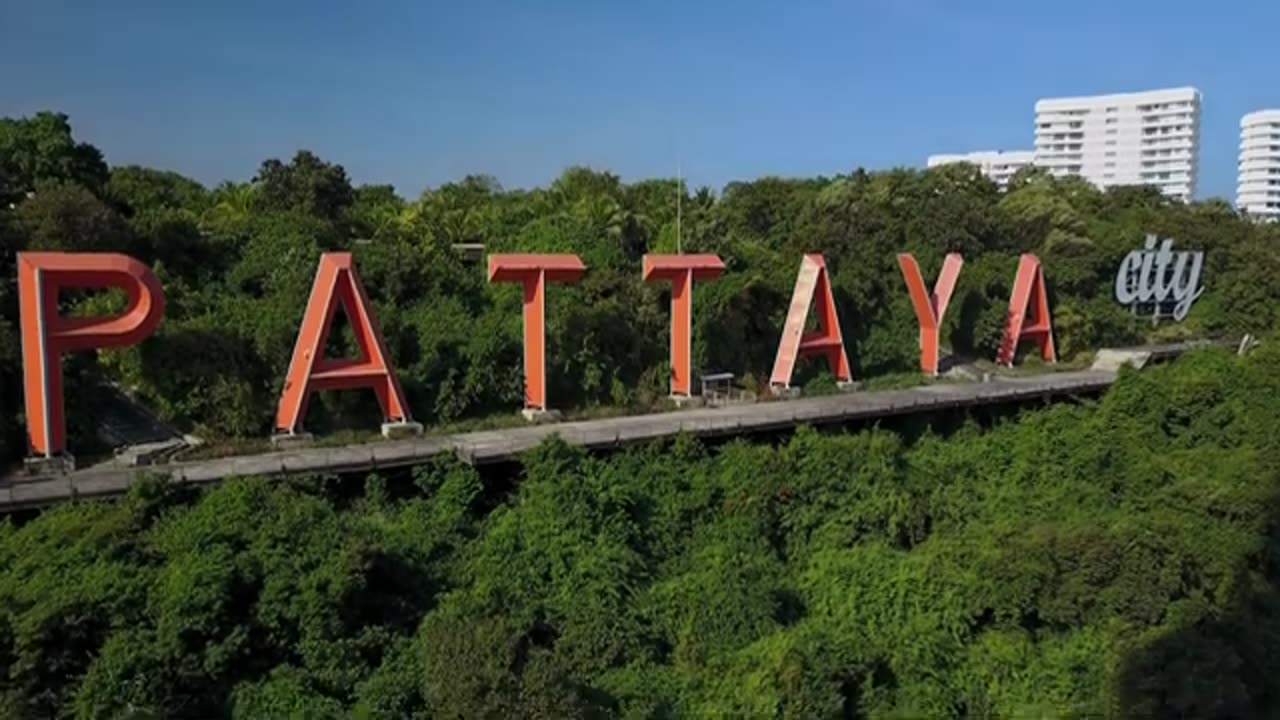 😍4K Drone footage, Pattaya City, THAILAND