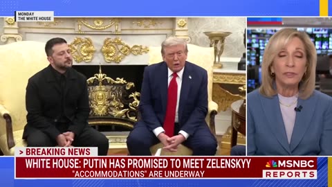 Putin has committed to meet Zelenskyy, according to the White House.
