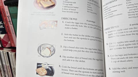 French toast from American Girls pastimes Molly's Cookbook Pics only