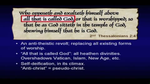2nd Thessalonians (Session 7) Chapter 2