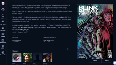 NEW COMIC BOOK RELEASES, SPECS & NEWS - August 6th, 2025