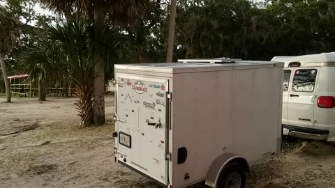 Shired Island campground storm