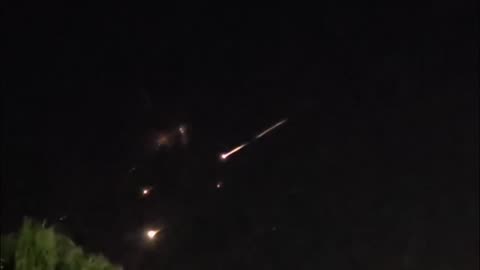 Exo-atmospheric intercept over Israel