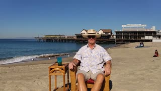The Beach Captain in Time-Lapse. The Redondo Beach Pier, Redondo Beach, California. TL 028