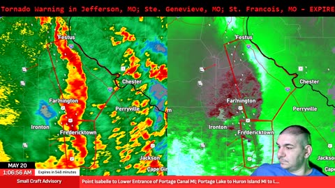 🚨 TORNADO WARNING: Supercell tore through Coalgate