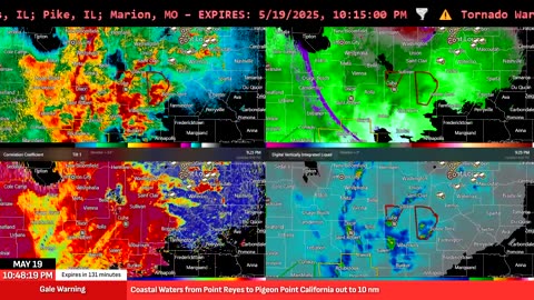 🔴 LIVE: Dangerous Storms Tonight – Tornadoes, Floods & Wind Threat Across Multiple States