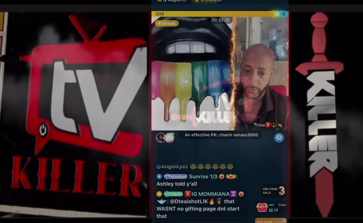 Tiara LINES TRINA B GOING OFF ON MESSY CALLER & HER EX ADMIN ADRIAN