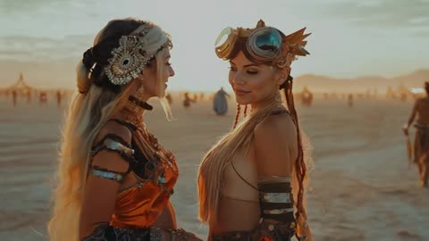 Hot Girls Melodic TranceDubstep version Mix Transcendence Flow - (Official Music Video)
