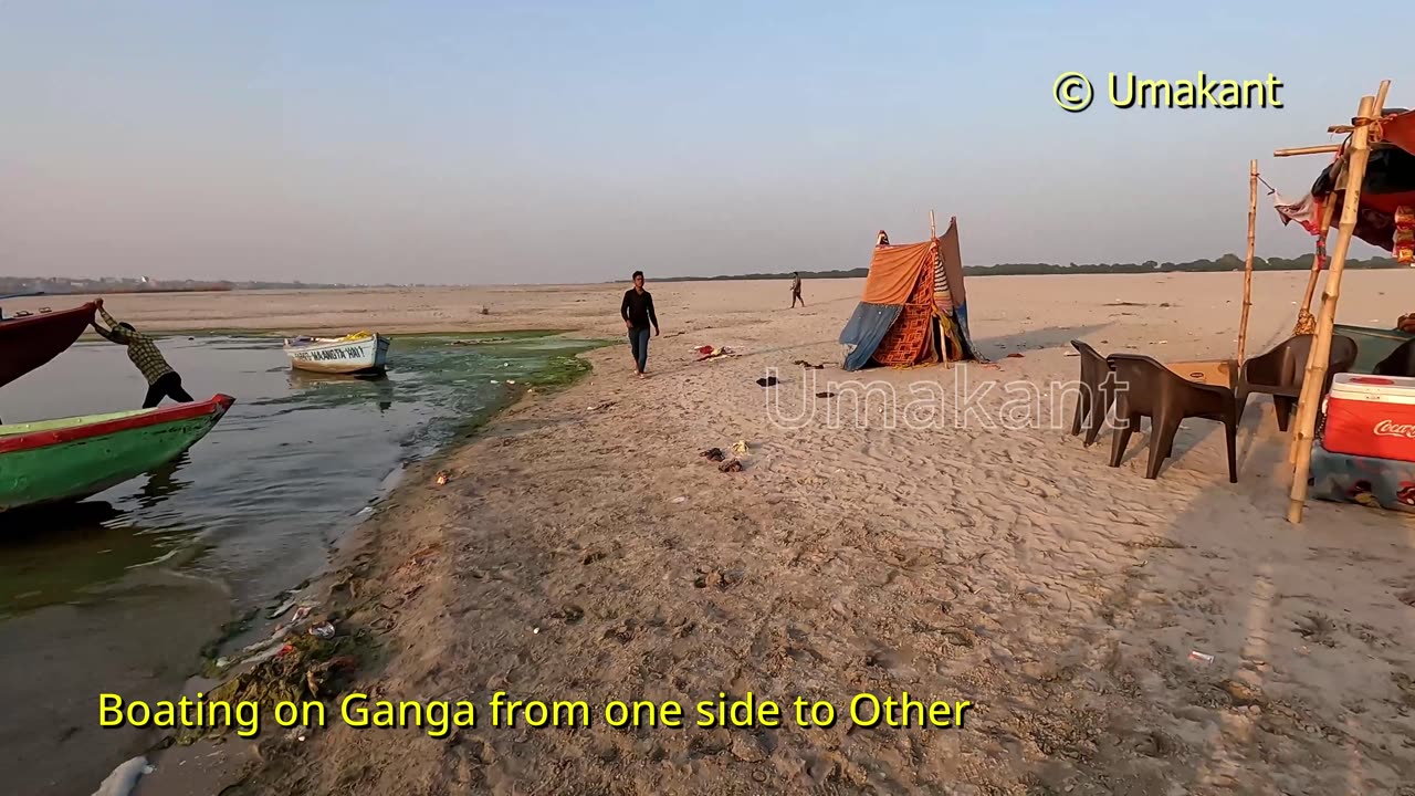 Varanasi-22-Boating On Ganga From One Side To Other (Part-2 Of 2)