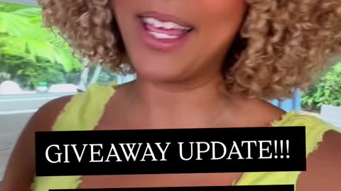 Giveaway UPDATE 🚨Listen to this🚨 Monday at 9:pm! #trending #cooking #foodlover #easyrecipe #reels🚨✨