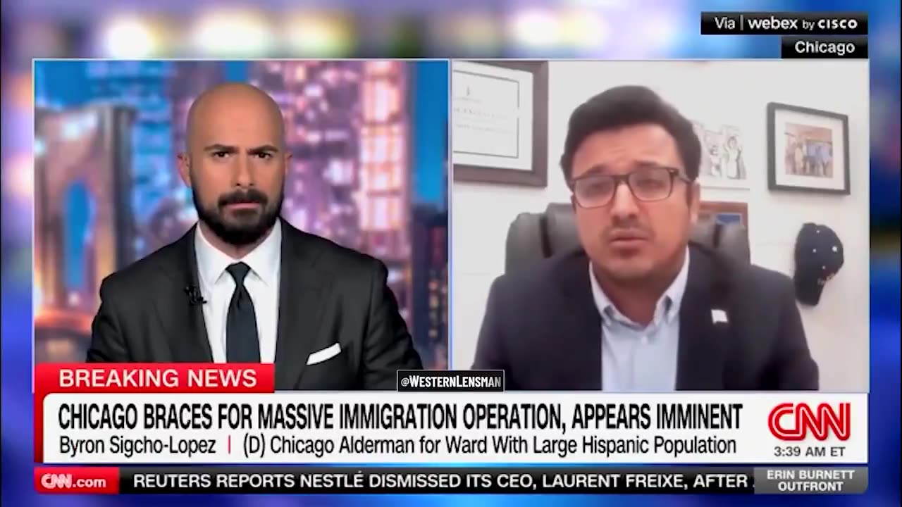 CNN: 50+ People shot in CHICAGO (30 diff shootings) 7 killed: Sigcho-Lopez: "Trump is a dictator."