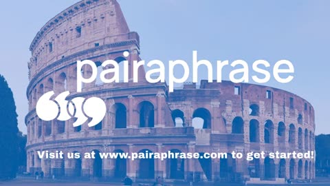 Introduction to Pairaphrase