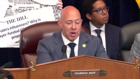 Rep. Mast on Voice of America: This was taxpayer-funded self-sabotage