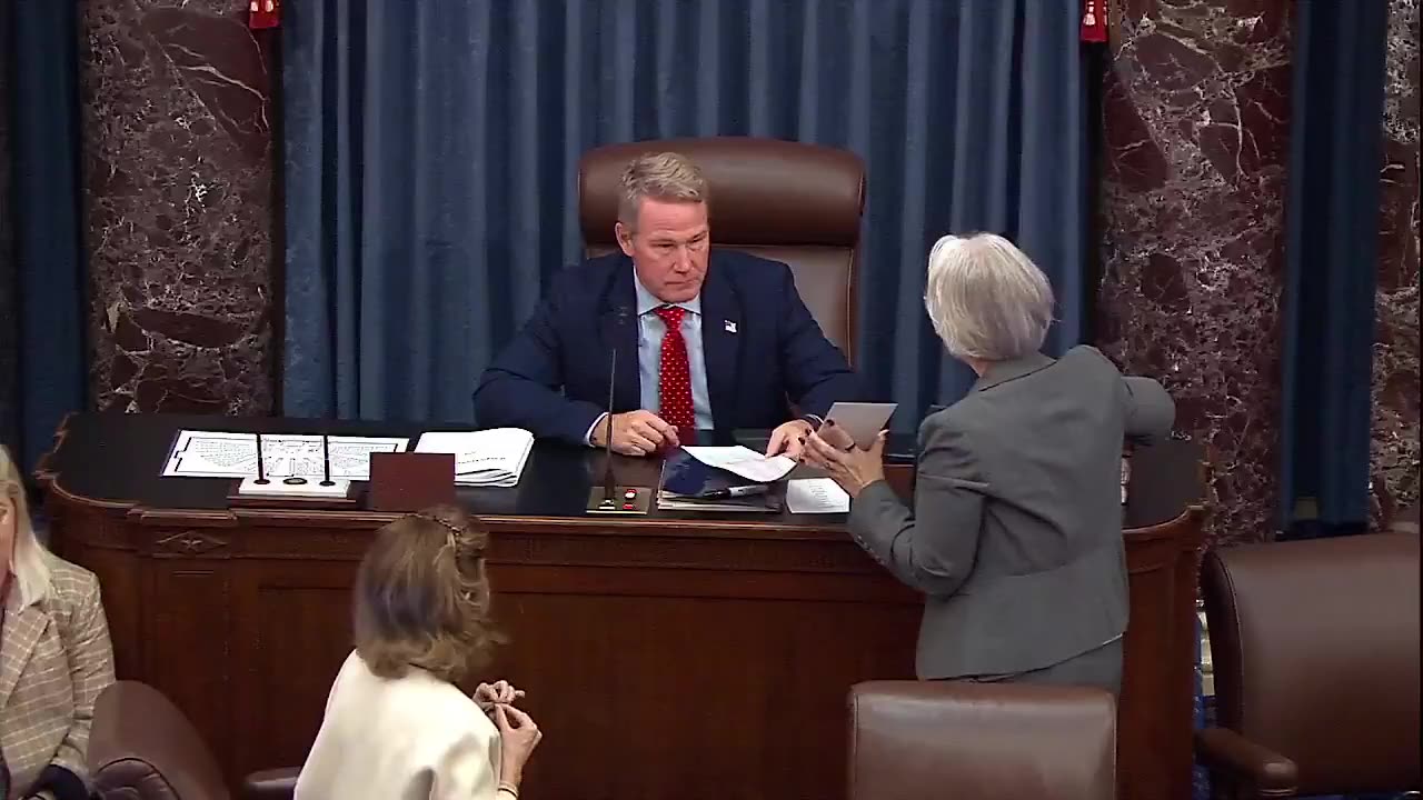 Leader Thune has invoked the NUCLEAR option, confirming 48 nominees at once