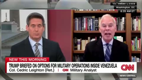 CNN reporter asks Maduro what his message is to Trump. Hear his response