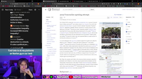 Republican group chat | Venezuela | Readin econ stuff | Gooning | !tts !discord