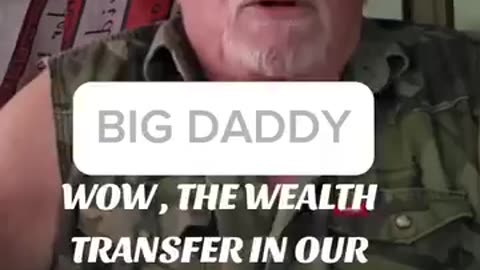 The Wealth Transfer In Our Beautiful World Is Going To Be Spectacular
