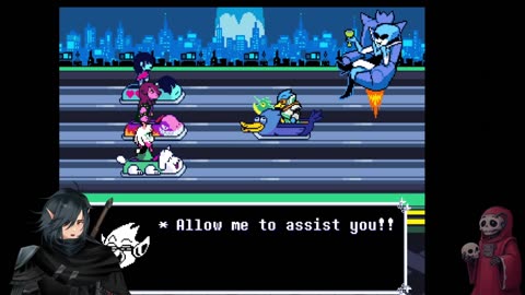 Deltarune (#5 Ft Loki) - Exploring Cyberspace!
