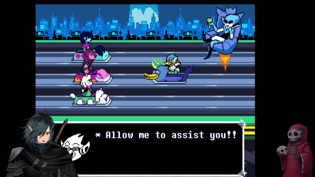 Deltarune (#5 Ft Loki) - Exploring Cyberspace!