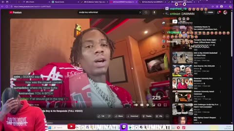 Solluminati Responds To Soulja Boy Exposing DDG With Ash