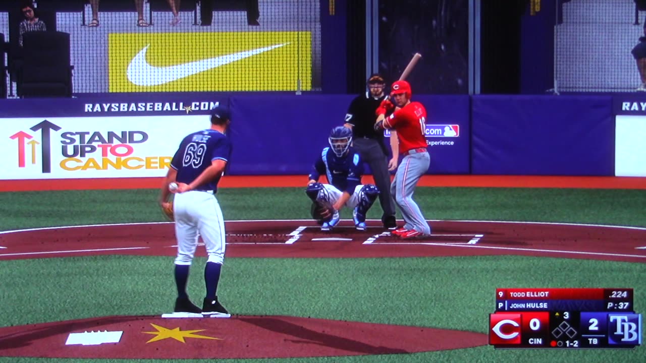MLB The Show: Tampa Bay Rays vs Cincinnati Reds (S14 G105)