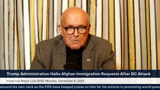 America's Mayor Live (816): Trump Administration Halts Afghan Immigration Requests After DC Attack