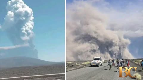 Volcano in Ethiopia erupts for first time in nearly 12,000 years